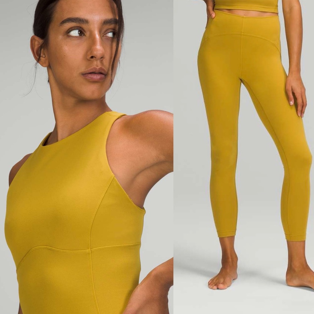 Lululemon 2 Piece Set Key to Balance & Instill High-Rise Tight
